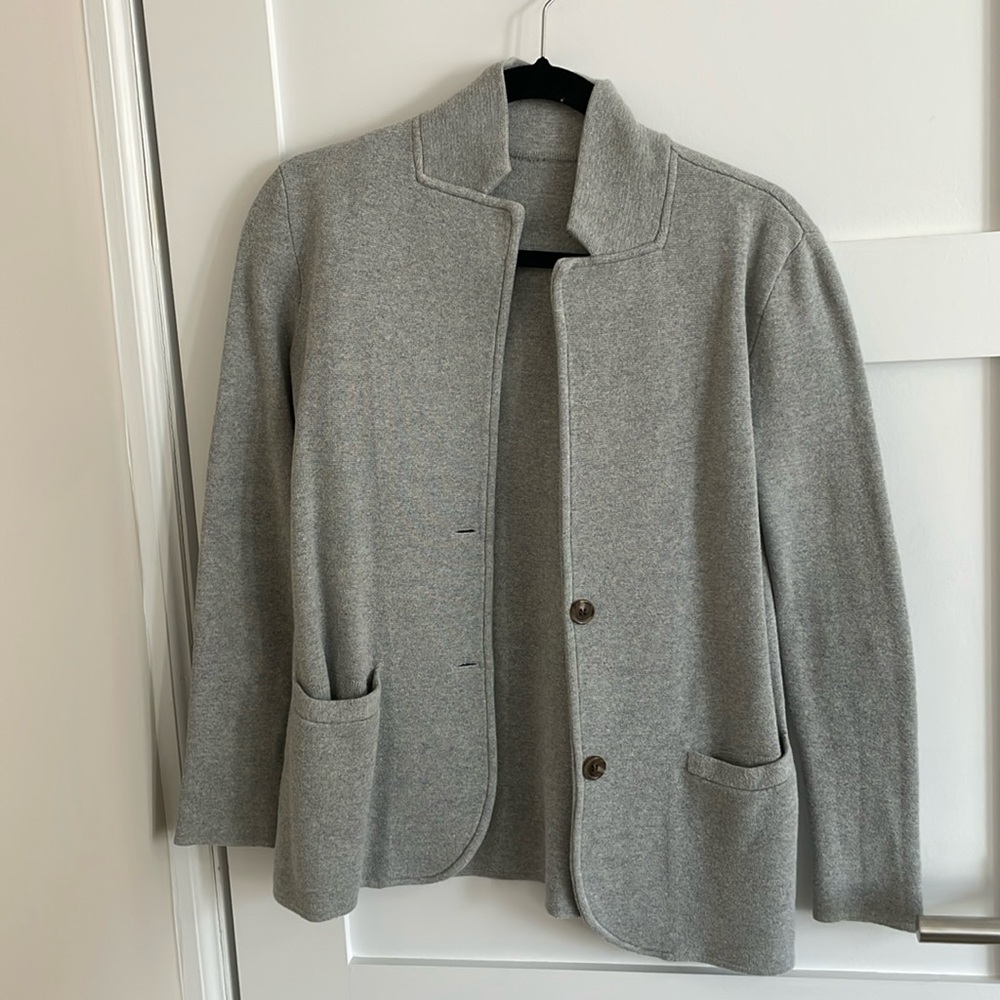 Jcrew sweater blazer